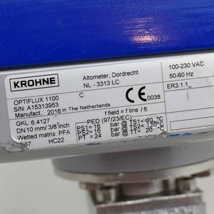 Krohne optiflux 1100 điện từ đo lưu lượng cho nước & xử lý nước thải-Độ chính xác cao, DN100, IP68 đánh giá - Product Image 5