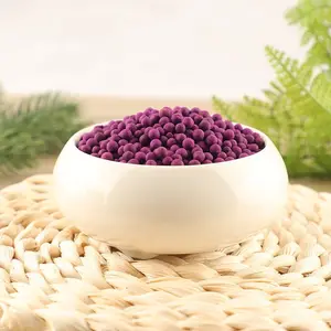 Industrial Supplier KMnO4 Ethylene Absorbers Air Purification Activated Alumina Ball with Potassium Permanganate in Packets