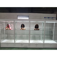 Vitrine et armoire de présentation de perruques personnalisées en usine, étagères pour magasins de beauté et de cosmétiques
