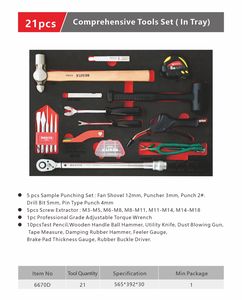 Besita 231 CR-V Pièces Outils de réparation automobile de haute qualité Ensemble d'outils standard pour voiture - Product Image 6