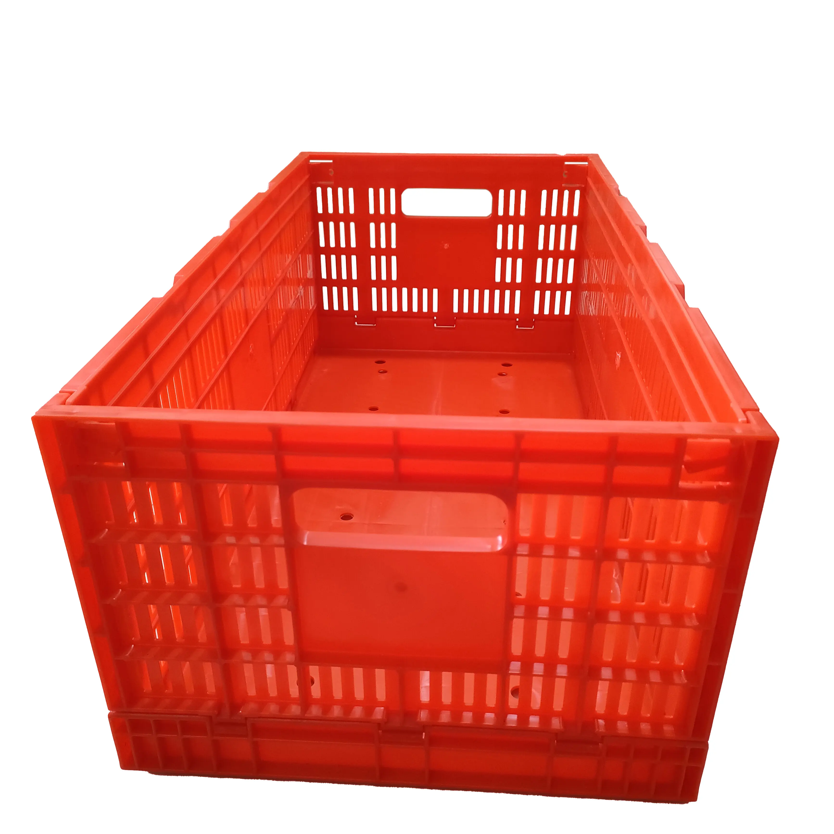 Пластиковые ящики по заводской цене, прочный пластиковый складной ящик для перевозки яиц