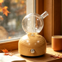 Diffuseurs d'huiles essentielles, brume aromatique, diffuseur électrique ultrasonique, machine à diffuser les arômes