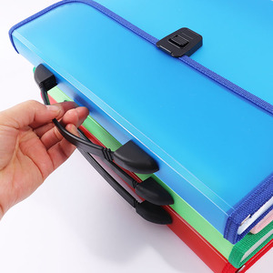 Foska không thấm nước & chống bụi Mở rộng thiết kế 13 túi tài liệu lưu trữ giấy thư mục với nhãn cho A4 Kích thước giấy - Product Image 2