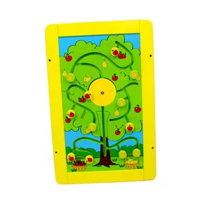 교육 나무 과일 시리즈 벽 게임 장난감 유치원 크리 에이 티브 유아 나무 장난감 어린이 교육 학습 벽 장난감