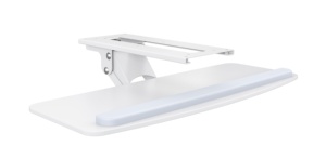 V-mounts Điều Chỉnh Chiều Cao 360 Độ Xoay Dưới Bàn Phím Khay Bàn Phím Với Đệm Cao Su - Product Image 2