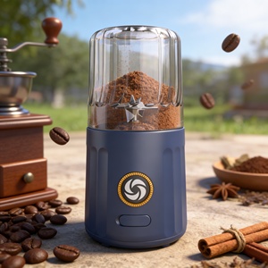 Broyeur à glace 260 ml, alimenté par batterie USB, lame en acier inoxydable, sans BPA, ABS de qualité alimentaire, étanche, mode turbo, 150 W, voiture, extérieur, robuste - Product Image 5