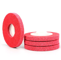 Disque de polissage abrasif en nylon non tissé sur mesure pour la vente en gros