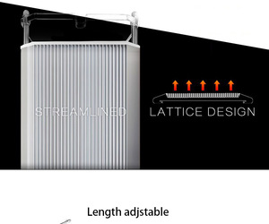 LIM BSFH QRGB Série Standard Trois Couleurs Primaires Mélangées Spectre Complet Couleur <span class=keywords><strong>Rouge</strong></span> Herbe Lumière LED pour Aquarium pour Corail - Product Image 5