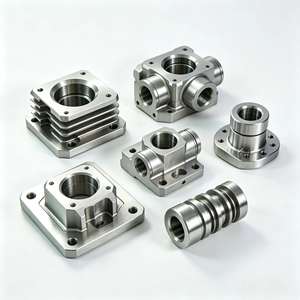 Fabrication CNC de haute précision sur mesure de collecteurs et boîtiers de cavité, connecteur de fluides multivoies en aluminium anodisé et laiton - Product Image 2