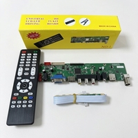 LCD TV AV Mainboard Model V56-Universal TV Besturingskaart Export naar India, Egypte, Afrika Markt Gemaakt in China