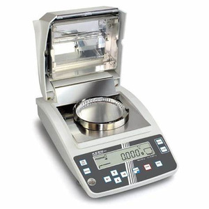 Analizador de Humedad KERN DBS 60-3, Medidor de Humedad de Granos Digital de Acero Inoxidable, Hecho en Alemania - Product Image 3