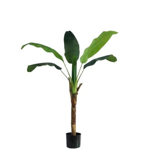 Bon <span class=keywords><strong>prix</strong></span>, arbre artificiel pour plantes en matériaux artificiels pour l'extérieur, <span class=keywords><strong>bananier</strong></span> artificiel artificiel tropical simulé à l'aspect naturel - Product Image 2
