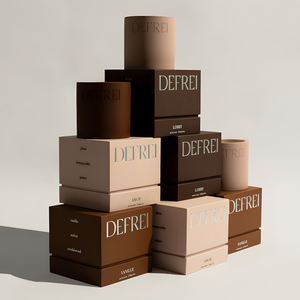 AIKUN Juego de Velas Perfumadas con Fragancia, Caja de Etiqueta Personalizada de Cera de Soja de Lujo PARA EL Hogar, Spa, Sala de Estar, Decoración de Regalo - Product Image 2