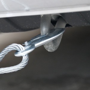 Tow Rope Steel Wire 4M Eagle Beak <b>Hook</b> For Small <b>Cars</b> Trailer - Product Image 4