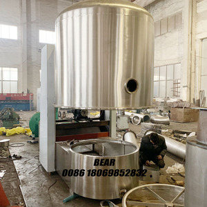 Ngay lập tức rắn Cà phê bột granulator chất lỏng giường Hạt máy làm - Product Image 5