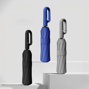 Parapluie pliant 3 volets anti-UV promotionnel de haute qualité à prix de gros avec logo personnalisé - Product Image 3