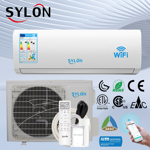 Sylon Mini Split Wall Mounted 9000 12000Btu air Conditioner in Middle East T3 Low Noisy air Conditioning Condition for Household