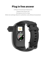 Braccialetto SOS chiamante Senior Tracker GPS L17 Pro Chat pulsante 4G assistenza sanitaria chiamata Smart Watch orologio anziano