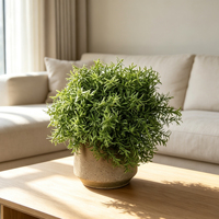 Promotion : Tiges de romarin artificielles à prix réduit pour la décoration intérieure – Feuillage vert artificiel