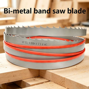 Hoja de sierra de cinta bimetálica para cortar madera, resistente al desgaste y afilada, ideal para carpintería, aserraderos y trabajos de bricolaje en madera. - Product Image 6