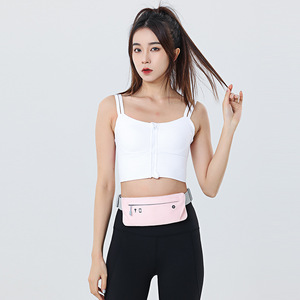 Haute Qualité Super Mince Taille Sac Fanny Pack Léger Mini <span class=keywords><strong>Ceinture</strong></span> Sac Stocké Voyage Secret Portefeuille pour Hommes et Femmes - Product Image 3