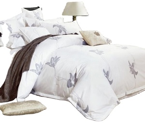 Bán Buôn Trang Chủ Dệt Khách Sạn 100% Cotton Bộ Đồ Giường In Tấm Ga Trải Giường - Product Image 1