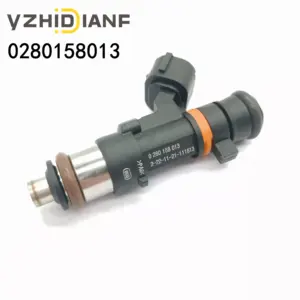 Boquilla de inyector de combustible para otras piezas de motor automático 0280158013 16600-AX200 para Nissan Micra K12e 1,0 1,2 1,4 I 16V