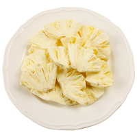 Gehele Ananas Schijfjes Vriesgedroogd Gedroogd Fruit Zoete Smaak Vacuüm Verpakt Bulk Groothandel