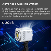 Lampe LED COB bicolore portable et rechargeable pour photographie en extérieur, studio de beauté, diffusion en direct et tournage vidéo/caméra