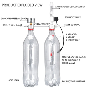 WYIN ZRDR Aquarium DIY CO2-Generator System-Kit CO2-Generator Blasen zähler Diffusor mit Magnetventil - Product Image 4