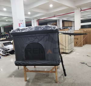 Tienda de Campaña de Techo Rígida de ABS Impermeable y Anti-UV para 4 Personas, Carpas de Techo para Camping <span class=keywords><strong>4x4</strong></span>, Automática, de Aluminio, para Uso en Techo de Automóvil - Product Image 2