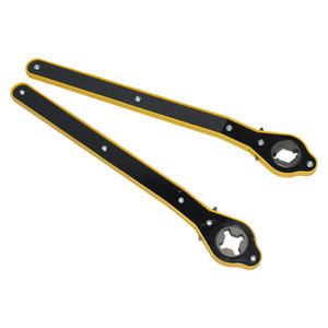 Outil de réparation de pneus universel personnalisé, clé à cliquet et cric de voiture pour un travail facilité dans l'entretien des véhicules - Product Image 1