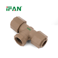 IFAN Nouvelle Conception Raccords Rapides PPR à Encliquetage 20-63mm Coude, Raccord Coupelle, Té pour Tuyaux et Raccords PPR