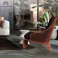 Ensemble de canapé, table basse et chaises en métal durable et moderne pour patio, terrasse, jardin, balcon