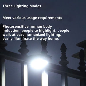 Phares LED solaires polycristallins rétro multifonctionnels étanches portables à contrôle haute sensibilité pour voiture et usage extérieur - Product Image 5