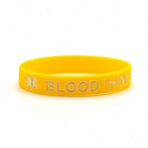 Pulsera de Silicona Ecológica con Alarma para Uso Médico, Brazalete de Goma Personalizado - Product Image 3