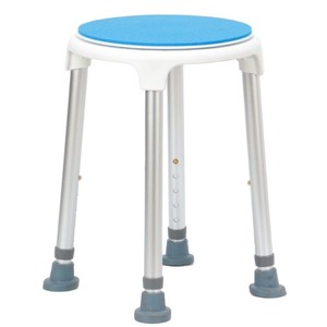 Goodstep 360 Rotating Upgraded Shower <b>Stool</b>, Large Footrest <b>Bathroom</b> Shower Seat, Suitable for the Elderly and Pregnant Women - Product Image 2