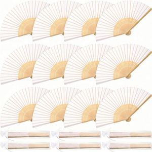 Abanico Plegable Personalizado con Logotipo para Boda, Diseño de Bambú Tallado con Arte Folclórico, Regalo Empresarial para Invitados, Estilo Impreso Personalizado - Product Image 2