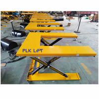 Table élévatrice hydraulique à ciseaux électriques de type U fixe pour entrepôt, plusieurs couleurs disponibles