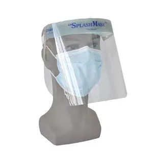 Hoe Venda EN 166 Escudo de Proteção Facial Plástico Dental Escudos Faciais Descartáveis Transparente