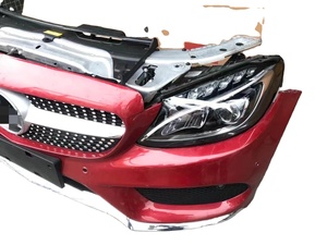 Chất lượng cao sử dụng <span class=keywords><strong>front</strong></span> <span class=keywords><strong>bumper</strong></span> lắp ráp cho Mercedes-Benz C-Class <span class=keywords><strong>AMG</strong></span> W205 Dễ dàng cài đặt nhựa ABS chất liệu tự động nâng cấp - Product Image 4