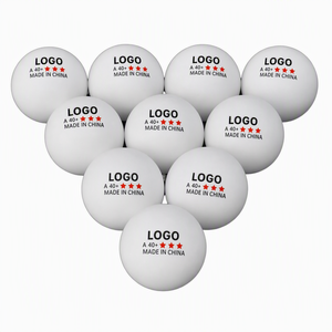 Pelotas de Tenis de Mesa de ABS Ecológicas, Duraderas, de 3 Estrellas y 40 mm, Personalizables, de Alta Calidad, Precio de Promoción de Fábrica al por Mayor - Product Image 1