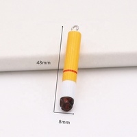 Nouveau design 2024, porte-clés cigarette fantaisie, nouveauté, cadeau drôle pour fumeur, porte-clés cigarette amusant