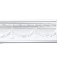 Décoration murale en plâtre, ligne en plâtre pour la décoration de bureau
