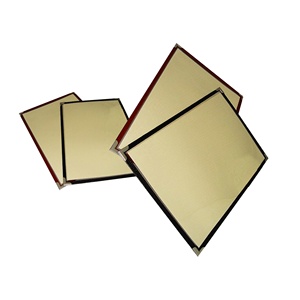 2 trang 4 Lượt xem đôi Pet cafe menu bìa phẳng PU + Vật liệu PVC phù hợp với giấy 8.5x11 nhiều màu tùy chọn từ Yimi - Product Image 2