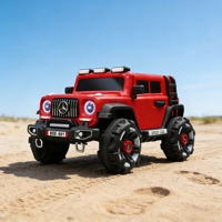 Voitures électriques pour enfants avec moteur puissant, véhicule tout-terrain pour enfants avec amortisseurs, voiture à bascule pour bébé.