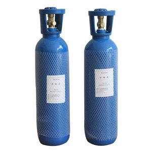Cilindro de Oxígeno Portátil Pequeño de 8L/10L, Cilindro de Nitrógeno/CO2 de 10L Soldado Estándar de Alta Presión, Se Puede Conectar con un - Product Image 2