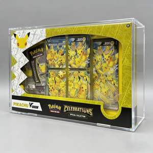 アクリルディスプレイケース アクリルブースターボックスディスプレイケース 透明アクリルディスプレイボックス ポケモンピカチュウ用 - Product Image 2