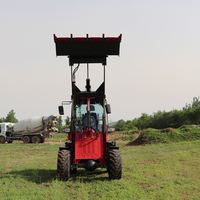 ZL16F 1,6-Tonnen-Frontlader Mini-Radlader Chinesische Marke CE-Zertifiziert Gebrauchter Motor Günstiger Neuer Landwirtschafts- und Garten-Hydraulik-Radlader