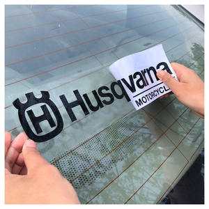 สติกเกอร์ติดรถยนต์กันน้ำ ทนรังสียูวี แบบไดคัท สำหรับติดกันชนรถยนต์ กระจกหน้ารถ ไวนิล ติดกระจกรถยนต์ สติกเกอร์แบบกำหนดเอง - Product Image 2